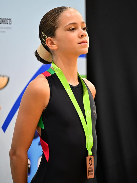 Maria Francisca Seco - Bronze Taça da Europa Infantis